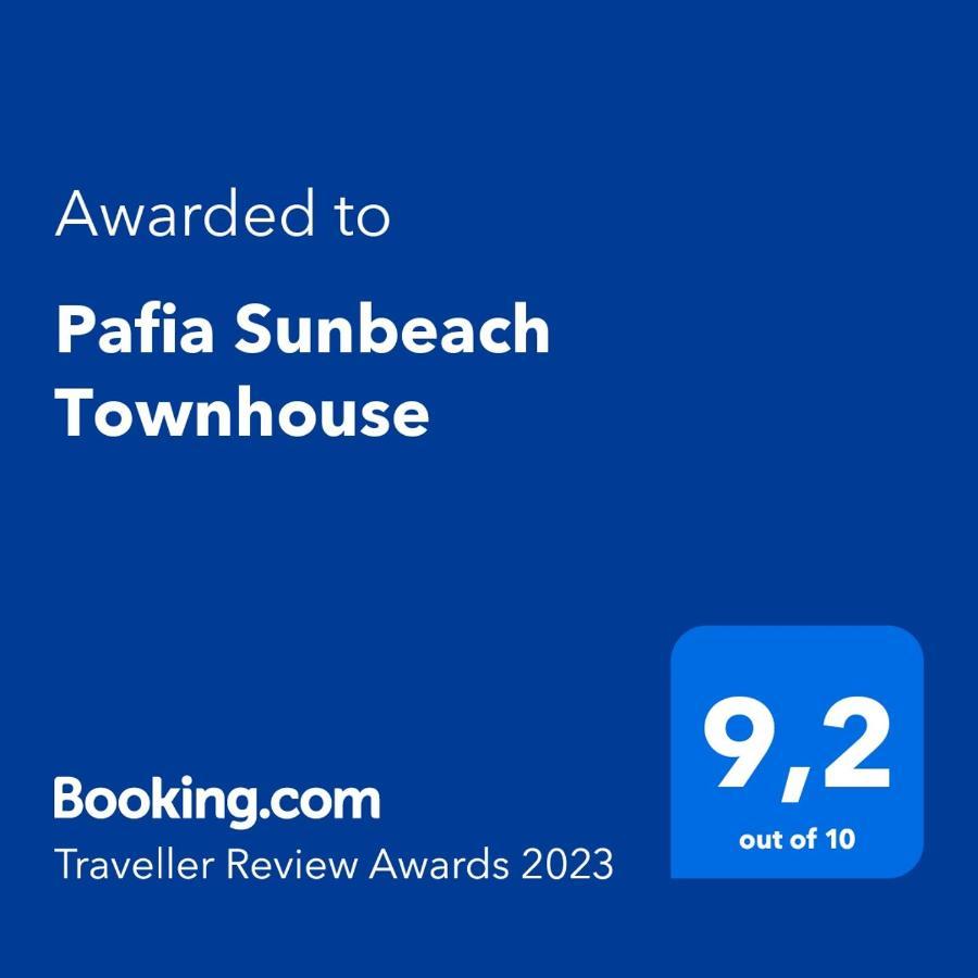 Pafia Sunbeach Townhouse Paphos Exterior foto